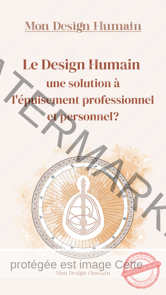 Le Design Humain une solution a lepuisement professionnel et personnel