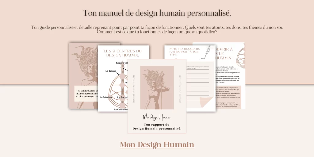 Ton Manuel de Design Humain personnalisé